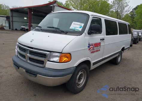 2002 Dodge Ram Wagon 3500 from USA, damaged, VIN 2B5WB35Z12K129839